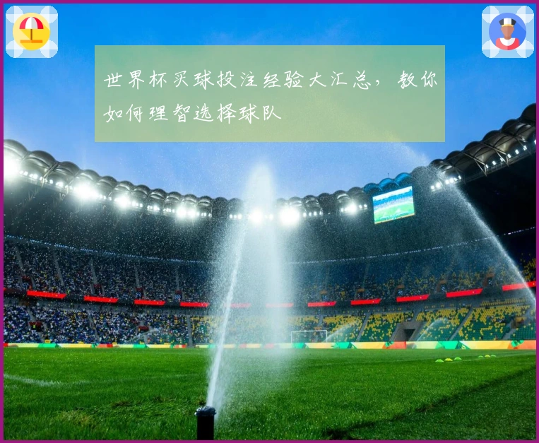 世界杯买球投注经验大汇总，教你如何理智选择球队